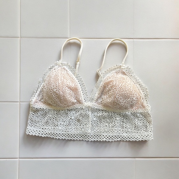 🌞Summer Clearance Victoria’s Secret Lacy lace Adjustable Straps Bralette Small - Picture 8 of 13